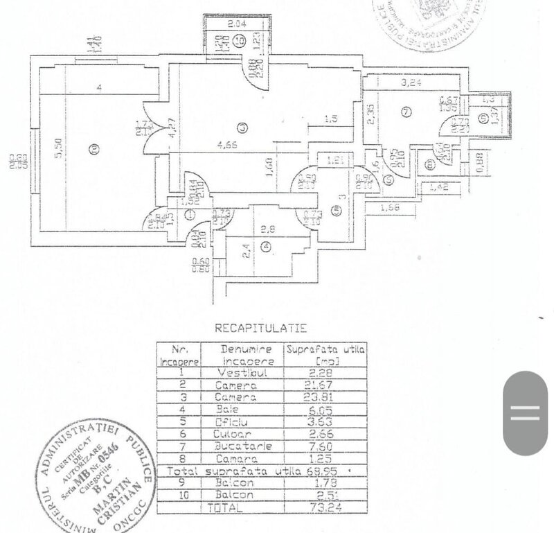 Dorobanti, Naum Rumnicianu, vanzare ap. 2 camre,